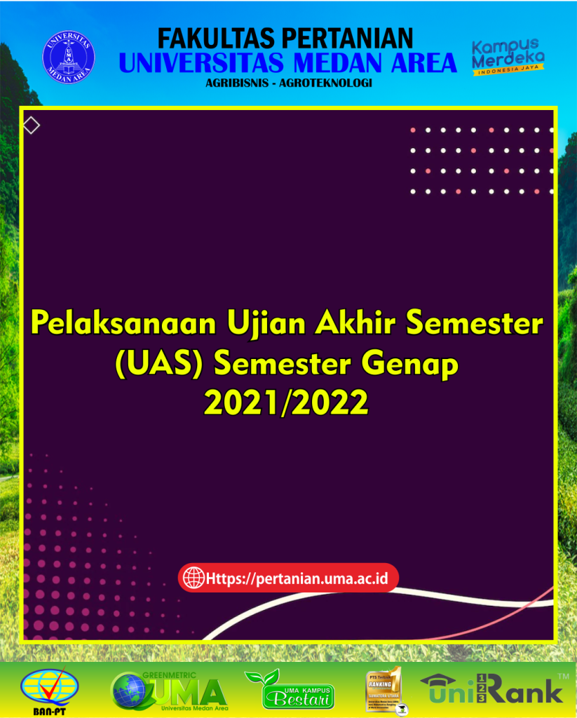 Pelaksanaa Ujian Akhir Semester (UAS) Semester Genap 2021/2022