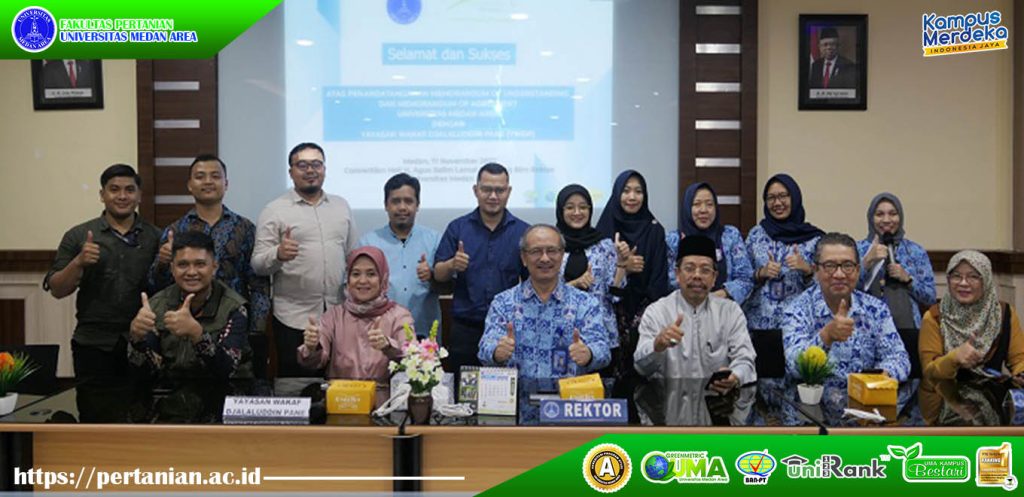 Fakultas Pertanian UMA menjalin Kerja Sama Dengan Yayasan Wakaf Djalaluddin Pane